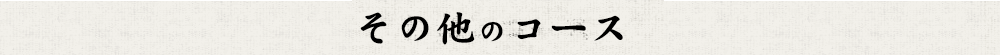 その他のコース