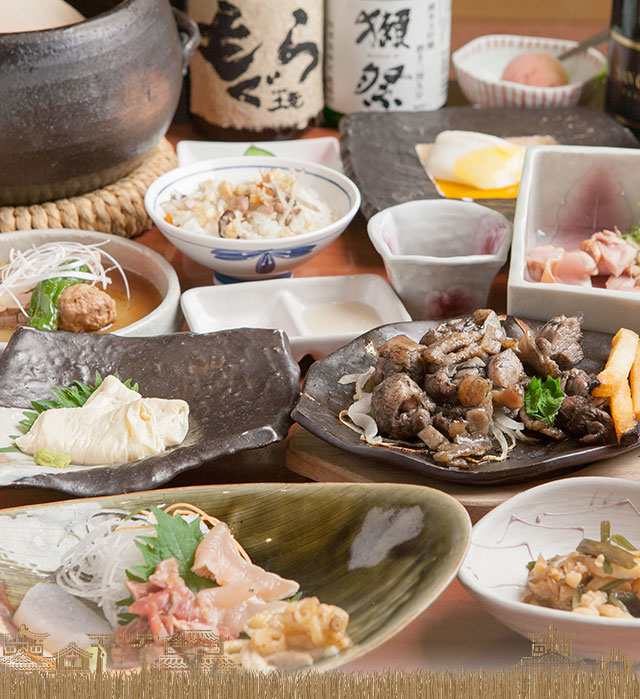 富田林にある和食と鶏料理が美味しい 川田屋